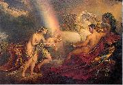 George Hayter Venus, supported by Iris, complaining to Mars Spain oil painting artist